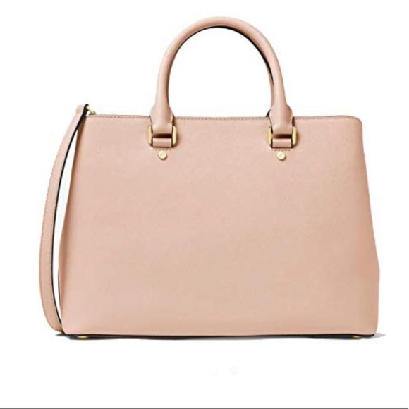 Michael Kors Women's Large Savannah Satchel - Picture 4 of 8